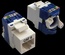 Модуль Keystone ToolLess, RJ45, неэкранированный, кат.6, без шторки, 180 градусов, цвет: белый