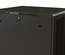Hyperline TTR-3288-DD-RAL9005 Шкаф напольный 19-дюймовый, 32U, 1610x800х800 мм (ВхШхГ), передняя и задняя распашные перфорированные двери (75%), ручка с замком, 2 вертикальных кабельных органайзера, цвет черный (RAL 9005) (разобранный)