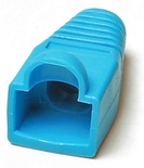 Hyperline BOOT-BL-10 Изолирующий колпачок для вилок RJ45, синий (10 шт.)