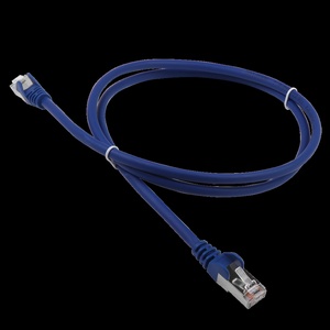 Патч-корд LANMASTER LSZH FTP кат.5e, 0.5 м, фиолетовый