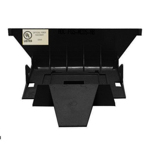 Крышка для опуска-вставки FiberGuide® из 100х150 мм в 100x100, цвет: чёрный