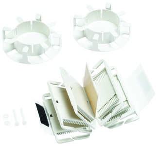 Комплект Splice Wallet®, 96 Single Fusion Splices (1x6x16), 2U Shelf, 2 Fiber Drums