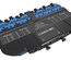 Модуль EHD ULL 12LC Duplex/2xMPO12(m), OS2 TeraSPEED® выравнивающие штырьки: да, пылезащитные заглушки: да, цвет: синий