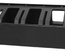 Hyperline CM-1U-D66-PL-COV Кабельный органайзер пластиковый с крышкой, глубина 66 мм, широкие вводы, 19", 1U