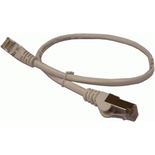 Патч-корд LANMASTER FTP кат.6, 1.0 м, серый