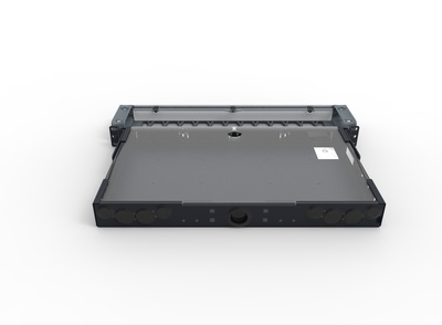 Коммутационная панель Systimax 1RU до 4xG2 модулей с фронтальным кабельным органайзером