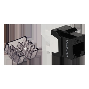 Модуль Keystone, RJ45, неэкранированный, кат.6, без шторки, 180 градусов, оранжевый