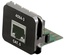 Адаптерная вставка AMP CO™ Plus Cat.5E 1xRJ45 Ethernet, цвет: чёрный (RAL 9005)