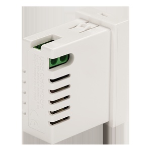 Модуль USB-зарядки, 1 порт USB-C + 1 порт USB-A, 2.1A/5V, 45x22.5, цвет: белый