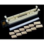 50-парный 110 кросс LANMASTER 10" 1U, блоки в комплекте